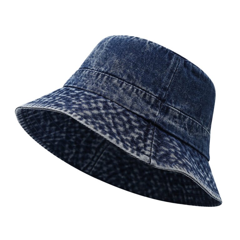 Wash Retro Denim Bucket Hat