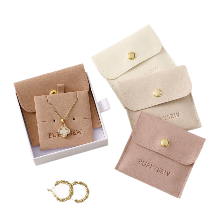 Premium Microfiber Envelope Jewelry Pouch
