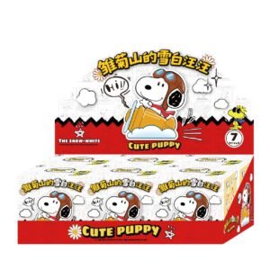 Snoopy Summer Leisure Series Blind Box Collectible Figures 6pcs/box
