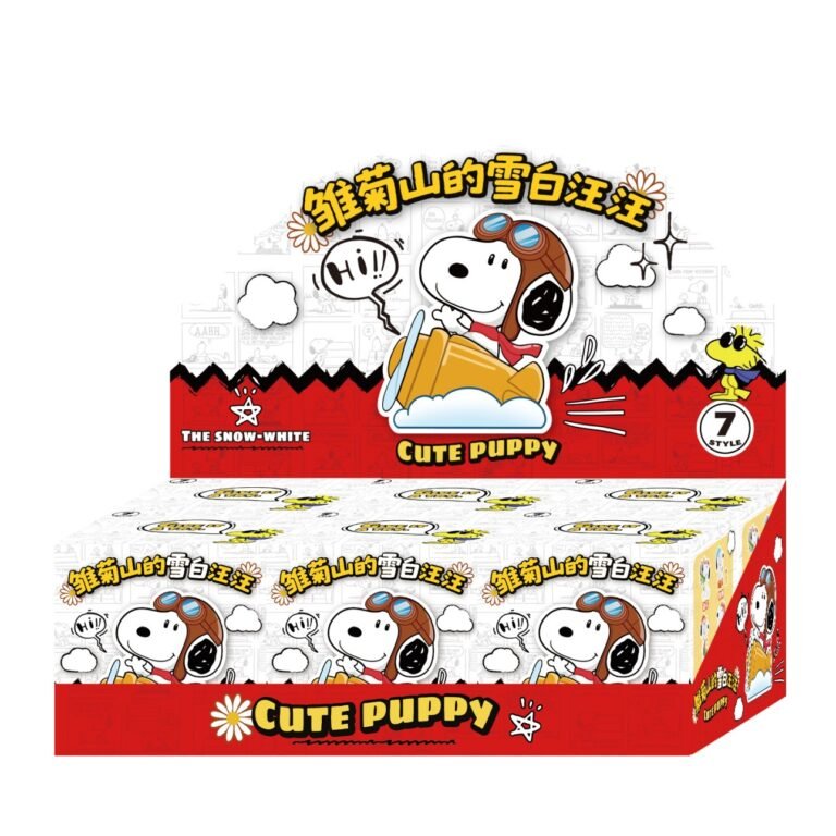 Snoopy Summer Leisure Series Blind Box Collectible Figures 6pcs/box