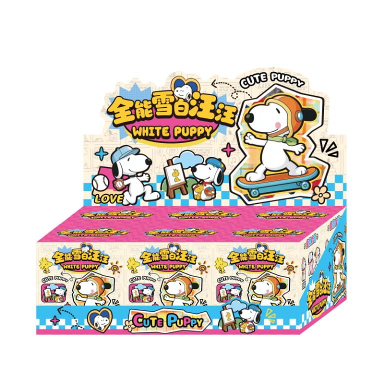 Snoopy Versatile Lifestyle Series Blind Box Collectible Figures 6pcs/box