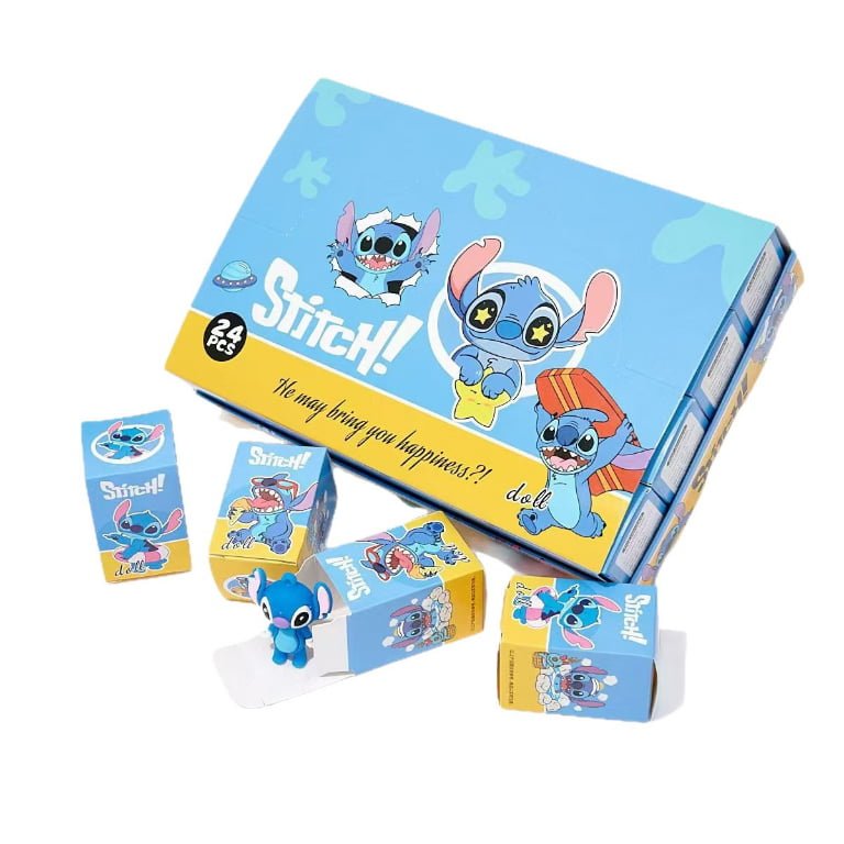 Stitch Series Blind Box Mini Figures & Keychains  24pcs/box