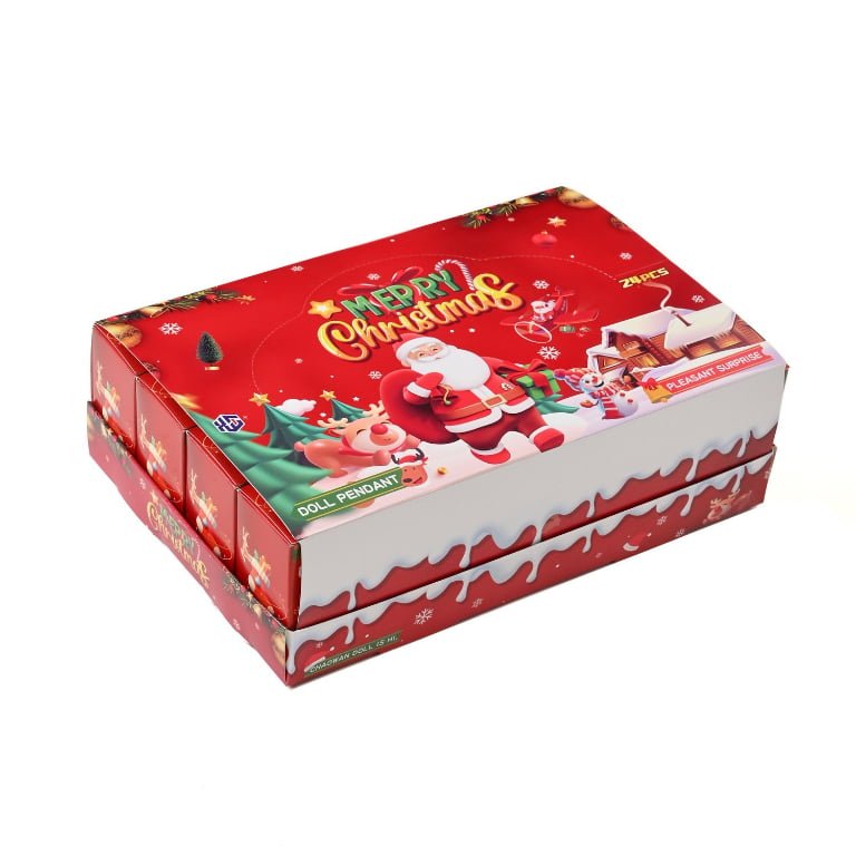 Merry Christmas Series Blind Box Keychains (24-Piece Display Set)