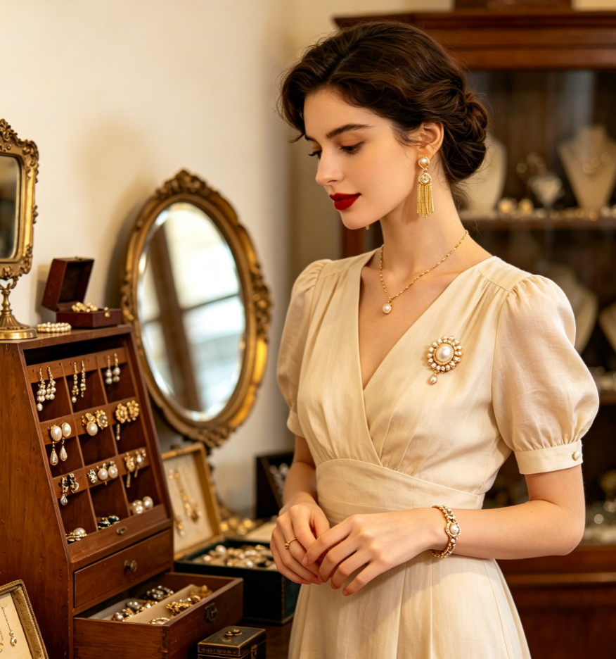 Vintage Romance jewelry collection